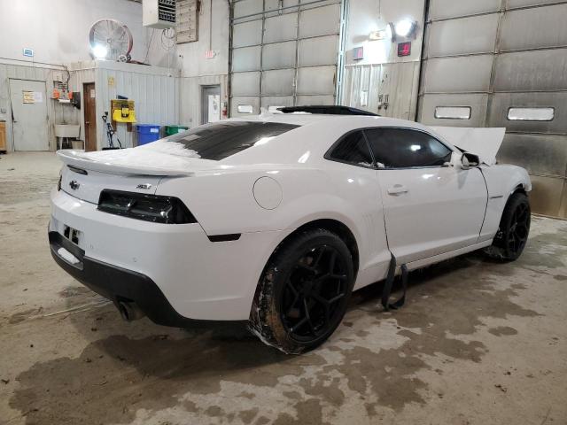 2G1FK1EJ0E9292492 - 2014 CHEVROLET CAMARO 2SS WHITE photo 3