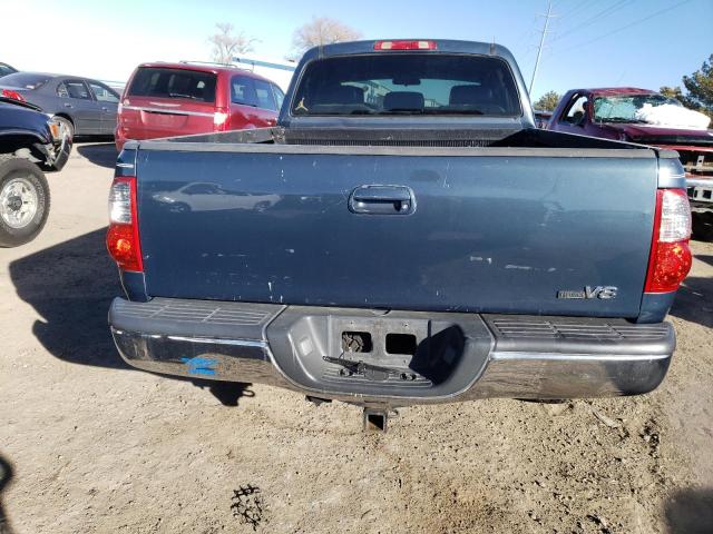 5TBRT34155S457063 - 2005 TOYOTA TUNDRA ACCESS CAB SR5 BLUE photo 6