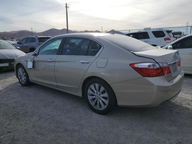 1HGCR2F81EA238146 - 2014 HONDA ACCORD EXL BEIGE photo 2