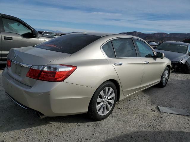 1HGCR2F81EA238146 - 2014 HONDA ACCORD EXL BEIGE photo 3