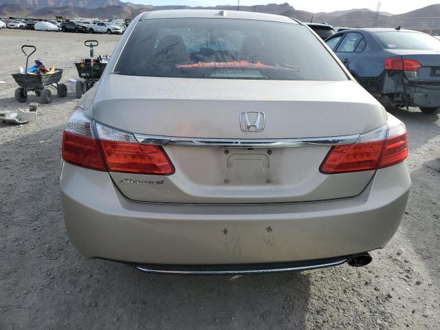 1HGCR2F81EA238146 - 2014 HONDA ACCORD EXL BEIGE photo 6