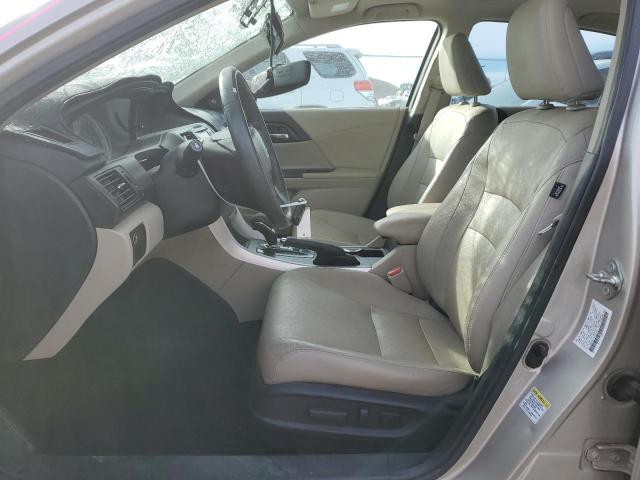 1HGCR2F81EA238146 - 2014 HONDA ACCORD EXL BEIGE photo 7