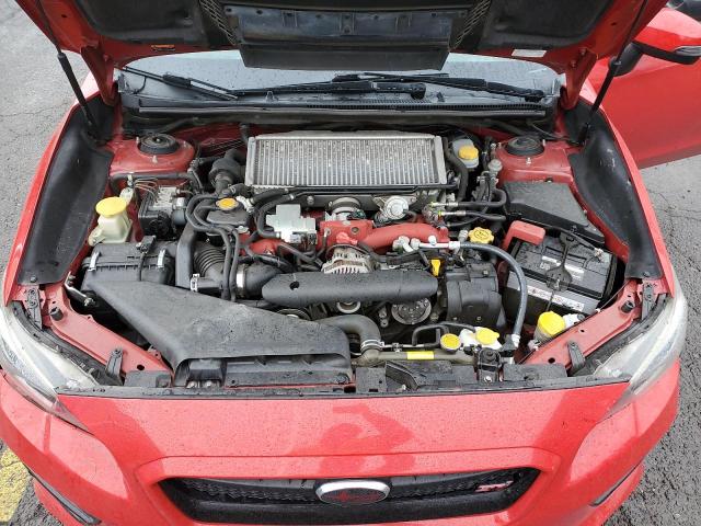 JF1VA2V64H9807176 - 2017 SUBARU WRX STI RED photo 11