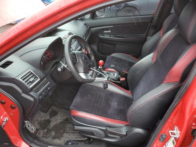 JF1VA2V64H9807176 - 2017 SUBARU WRX STI RED photo 7