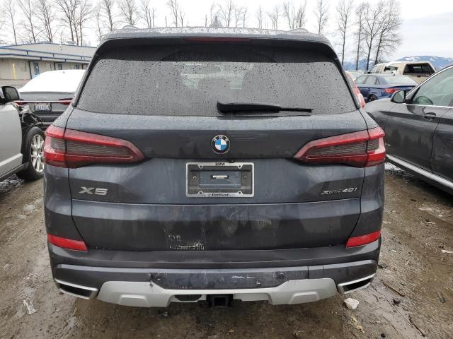 5UXCR6C09N9M49924 - 2022 BMW X5 XDRIVE40I BLUE photo 6