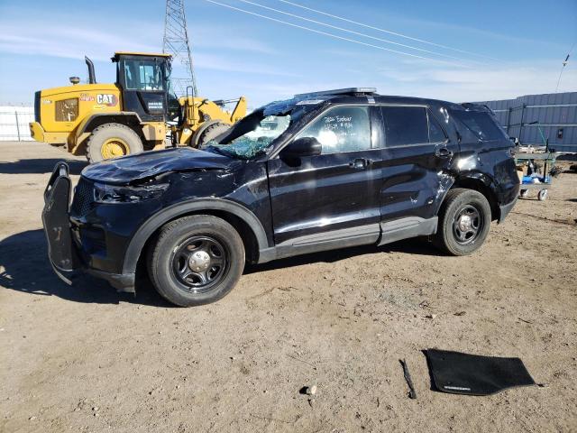1FM5K8AB6NGA04529 - 2022 FORD EXPLORER POLICE INTERCEPTOR 黑色 照片 1