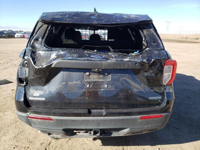 1FM5K8AB6NGA04529 - 2022 FORD EXPLORER POLICE INTERCEPTOR 黑色 照片 6