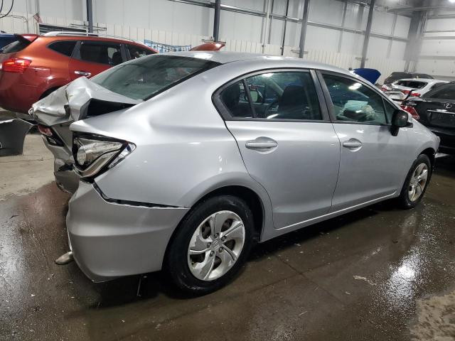 2HGFB2F56DH572051 - 2013 HONDA CIVIC LX SILVER photo 3