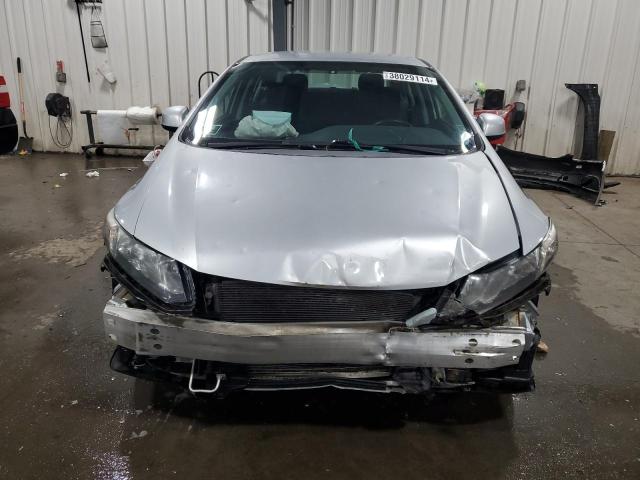 2HGFB2F56DH572051 - 2013 HONDA CIVIC LX SILVER photo 5