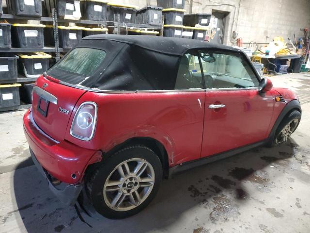 WMWZN3C58BTZ78469 - 2011 MINI COOPER RED photo 3