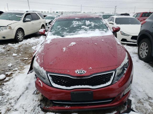 5XXGR4A73FG513502 - 2015 KIA OPTIMA SX RED photo 5