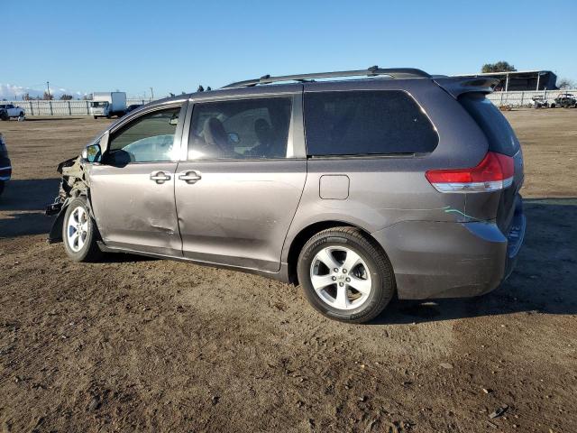 5TDKK3DC2BS163192 - 2011 TOYOTA SIENNA LE CHARCOAL photo 2