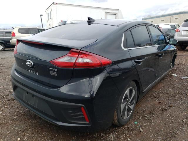 KMHC75LC7KU134815 - 2017 HYUNDAI IONIQ SEL BLACK photo 3