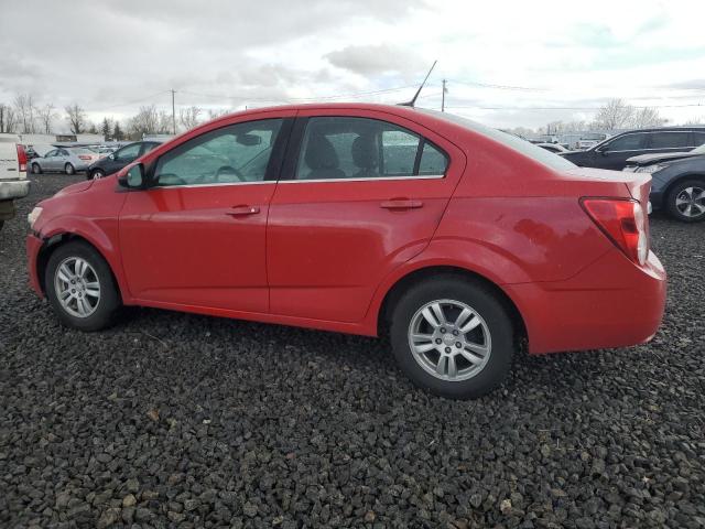 1G1JD5SG0D4130156 - 2013 CHEVROLET SONIC LT RED photo 2