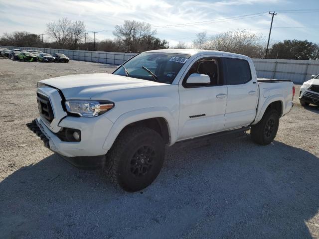 3TMAZ5CN5LM135507 - 2020 TOYOTA TACOMA DOUBLE CAB WHITE photo 1