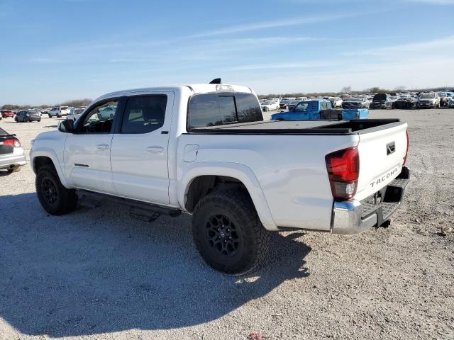 3TMAZ5CN5LM135507 - 2020 TOYOTA TACOMA DOUBLE CAB WHITE photo 2