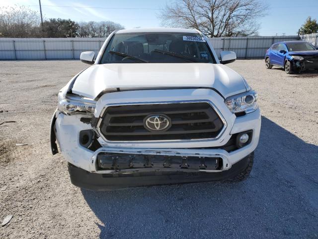 3TMAZ5CN5LM135507 - 2020 TOYOTA TACOMA DOUBLE CAB WHITE photo 5