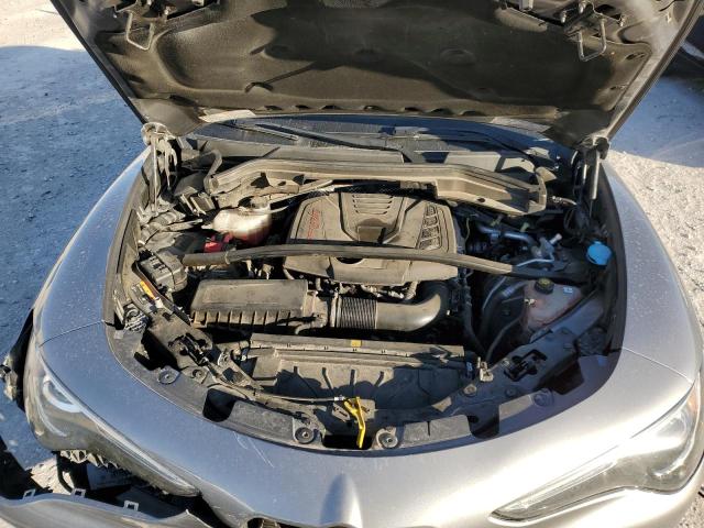 ZASFAKPN9J7B89946 - 2018 ALFA ROMEO STELVIO SPORT Gümüş foto 12