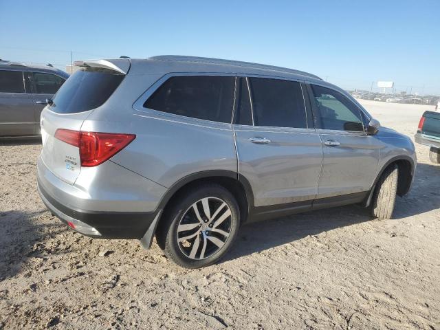 5FNYF6H07HB084758 - 2017 HONDA PILOT ELITE SILVER photo 3