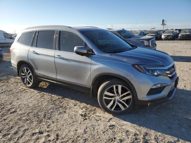 5FNYF6H07HB084758 - 2017 HONDA PILOT ELITE SILVER photo 4