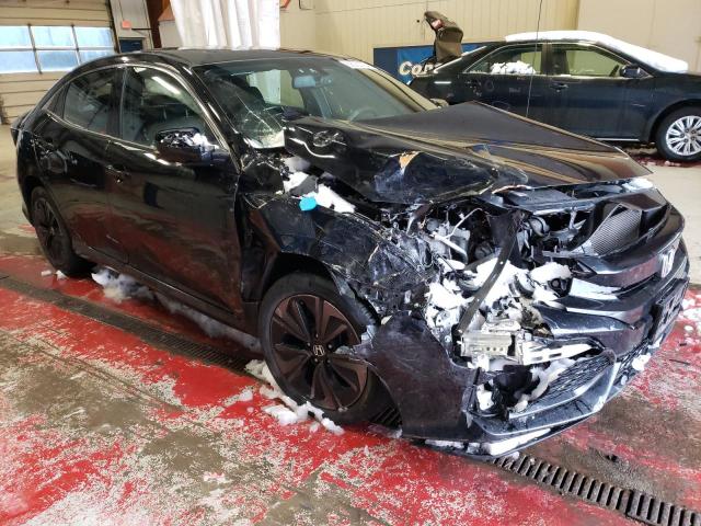 SHHFK7H79HU401251 - 2017 HONDA CIVIC EXL შავი ფოტო 4