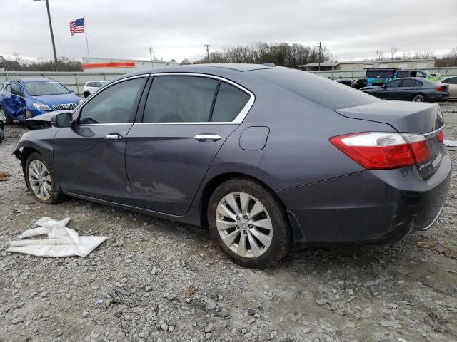 1HGCR3F86FA000915 - 2015 HONDA ACCORD EXL GRAY photo 2