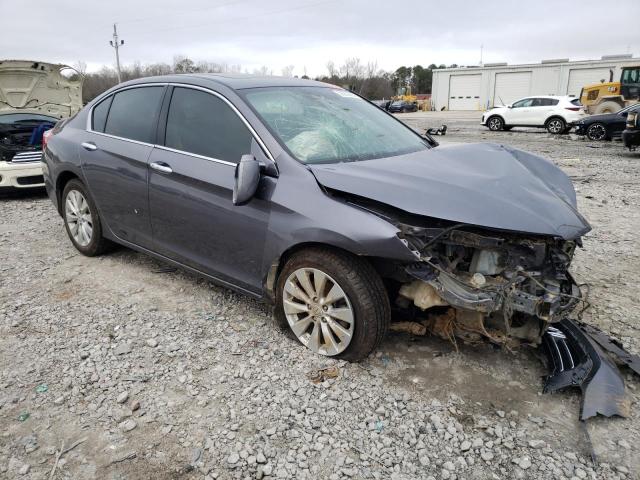 1HGCR3F86FA000915 - 2015 HONDA ACCORD EXL GRAY photo 4