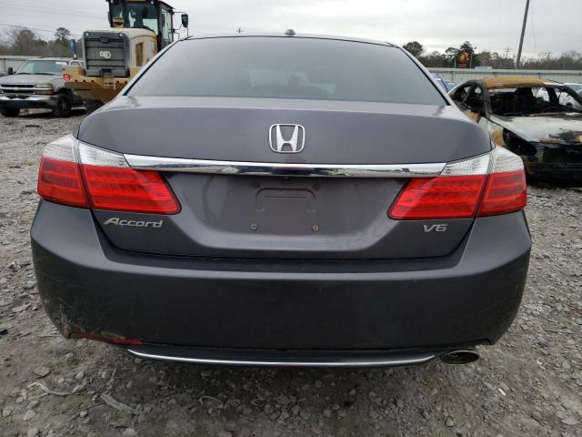 1HGCR3F86FA000915 - 2015 HONDA ACCORD EXL GRAY photo 6