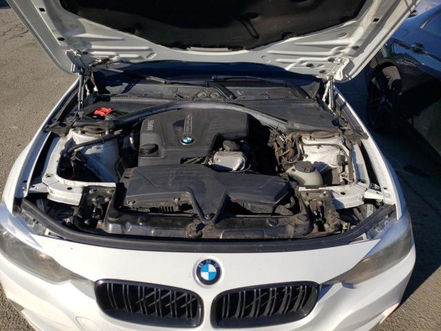 WBA3C1C52DF440335 - 2013 BMW 328 I SULEV WHITE photo 11