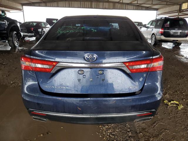 4T1BK1EB0GU234155 - 2016 TOYOTA AVALON XLE BLUE photo 6