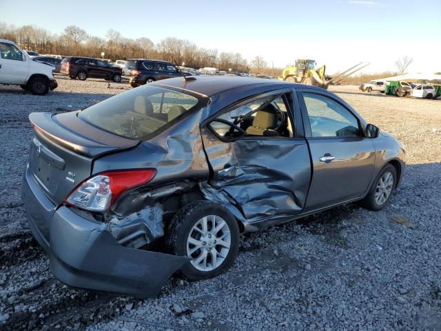 3N1CN7AP6JL824367 - 2018 NISSAN VERSA S GRAY photo 3