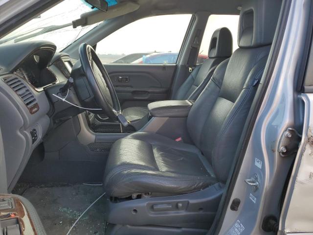 2HKYF18793H551060 - 2003 HONDA PILOT EXL SILVER photo 7