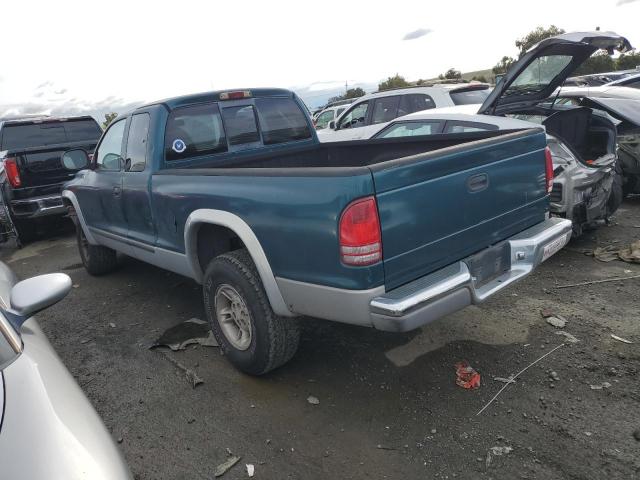 1B7GG23Y6VS207074 - 1997 DODGE DAKOTA TEAL photo 2