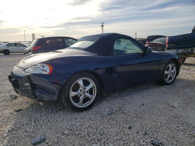 WP0CA29882U621481 - 2002 PORSCHE BOXSTER BLUE photo 3