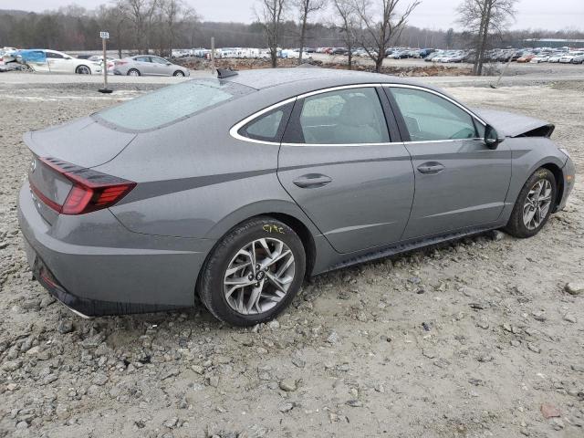 5NPEL4JA3LH030256 - 2020 HYUNDAI SONATA SEL GRAY photo 3