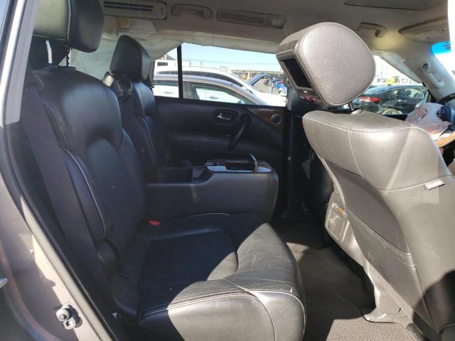 JN8AZ2NF5F9571057 - 2015 INFINITI QX80 GRAY photo 10