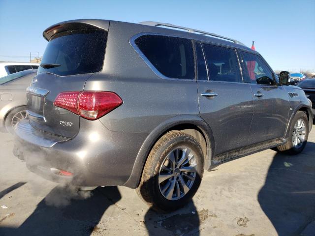 JN8AZ2NF5F9571057 - 2015 INFINITI QX80 GRAY photo 3