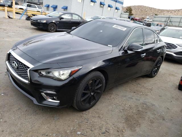 JN1CV7AP5JM240600 - 2018 INFINITI Q50 PURE BLACK photo 1