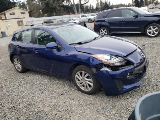 JM1BL1L81C1630258 - 2012 MAZDA 3 I BLUE photo 4