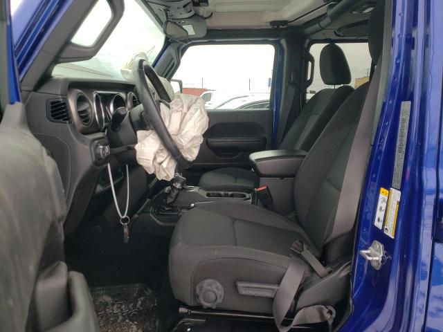 1C4HJXDG3KW629607 - 2019 JEEP WRANGLER U SPORT ლურჯი ფოტო 7