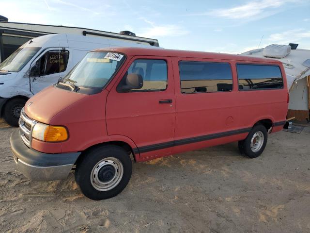 2B4JB25Y1WK108253 - 1998 DODGE RAM WAGON B2500 RED photo 1