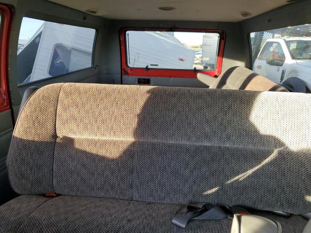 2B4JB25Y1WK108253 - 1998 DODGE RAM WAGON B2500 RED photo 10