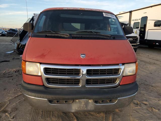 2B4JB25Y1WK108253 - 1998 DODGE RAM WAGON B2500 RED photo 5