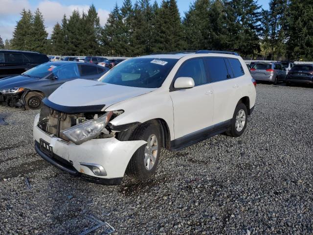 5TDBK3EH5CS134572 - 2012 TOYOTA HIGHLANDER BASE Ақ фото 1