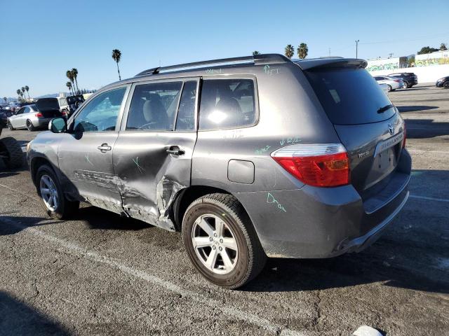 JTEDS41A092078141 - 2009 TOYOTA HIGHLANDER GRAY photo 2