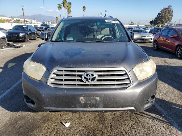 JTEDS41A092078141 - 2009 TOYOTA HIGHLANDER GRAY photo 5