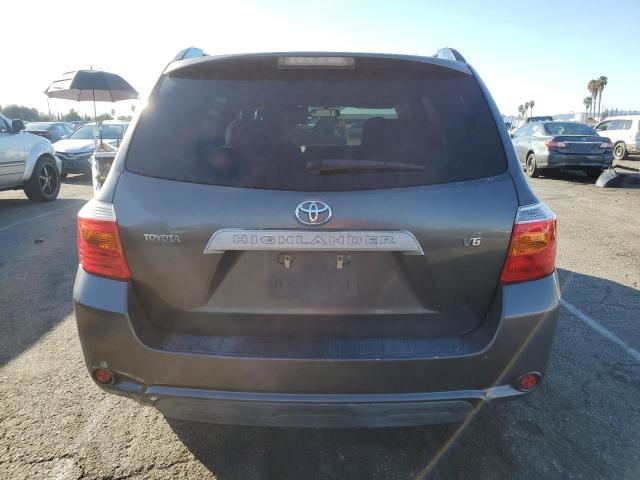 JTEDS41A092078141 - 2009 TOYOTA HIGHLANDER GRAY photo 6