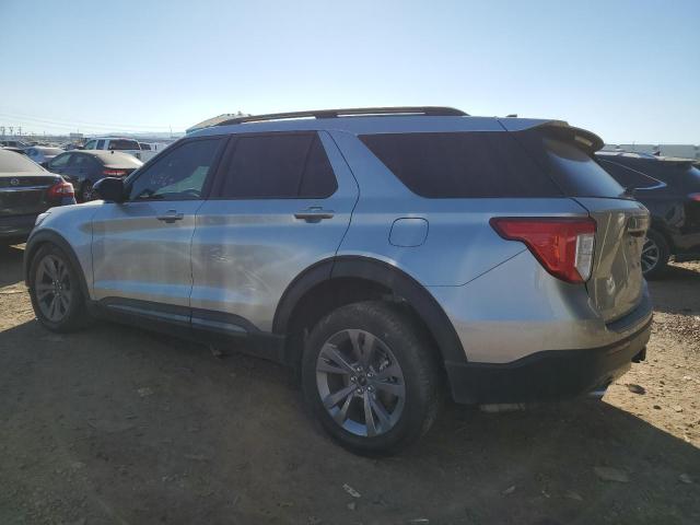 1FMSK7DHXNGA35361 - 2022 FORD EXPLOR XLT SILVER photo 2