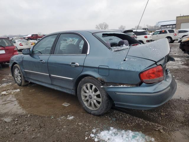 KMHWF35H84A045059 - 2004 HYUNDAI SONATA GLS BLUE photo 2