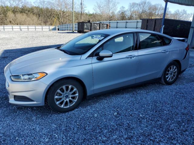 3FA6P0G79FR273574 - 2015 FORD FUSION S SILVER photo 1